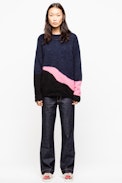 Pullover Tony - Marineblauer Damenpullover