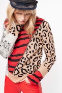 Delly Sweater - Women’s multicolored wool and cashmere jumper