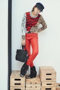 Delly Sweater - Women’s multicolored wool and cashmere jumper