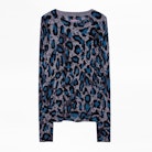 Justy Print Cachemire Sweater - Women’s cashmere jumper