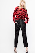 Justy Print Cachemire Sweater - Women’s cashmere jumper