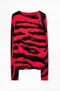 Justy Print Cachemire Sweater - Women’s cashmere jumper