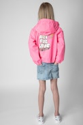 Kids’ Vick Windbreaker - Kids' waterproof hooded windbreaker featuring Core Cho motifs