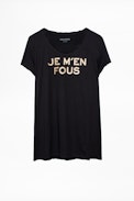 T-Shirt Titan - T-shirt à message femme