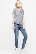 Margot Strass T-Shirt - Women’s T-shirt with diamanté motif