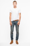 Stockholm T-Shirt - Men’s white T-shirt with motif on back