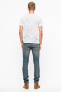 Stockholm T-Shirt - Men’s white T-shirt with motif on back