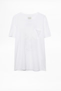 Stockholm T-Shirt - Men’s white T-shirt with motif on back