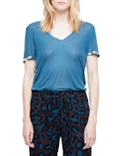 T-Shirt Tino Foil - T-shirt femme détail métallisé