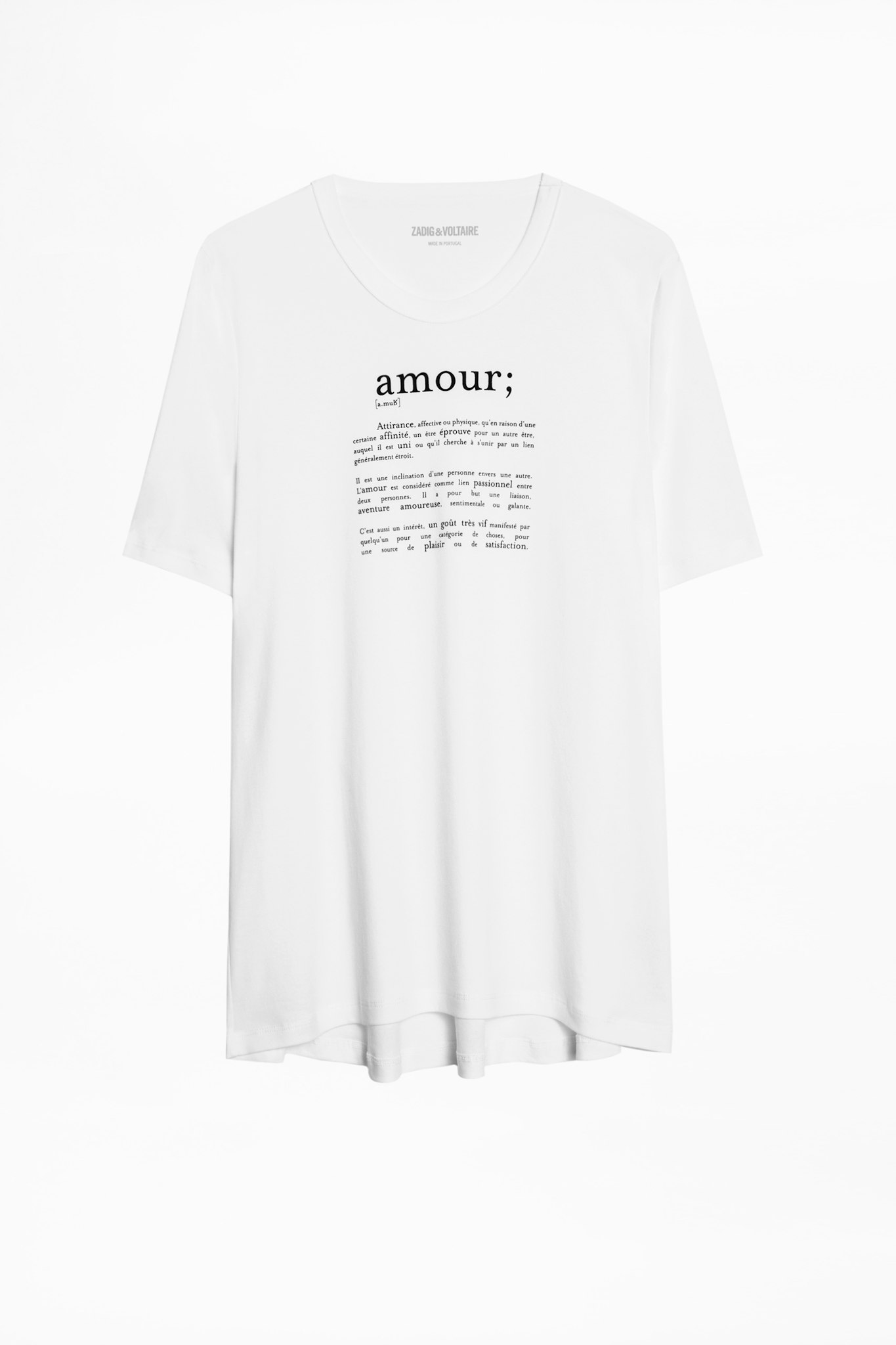 T Shirt Ida Amour T Shirt Damen Zadig Voltaire