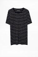 Petra Stripes T-Shirt - Women’s striped T-shirt