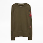 Upper Bis Ohtake Sweatshirt - Women’s embroidered sweatshirt