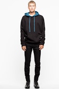 Spencer Hood Sweatshirt - Men’s black sweatshirt