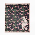 Foulard Delta Camou Dancing - Foulard femme imprimé camouflage.