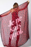 Delta Je Ne Sais Quoi Scarf - Women's leopard print scarf.
