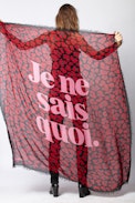 Delta Je Ne Sais Quoi Scarf - Women's leopard print scarf.
