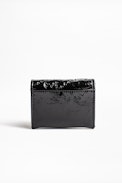 Portefeuille Ziggy Square - Portefeuille femme en cuir matelassé.