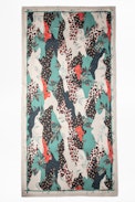 Maxy Patchwork Paradise Scarf - Women’s large printed modal scarf.