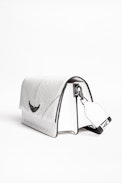 Lolita Patent Bag - Women’s white leather bag.