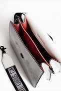 Lolita Patent Bag - Women’s white leather bag.