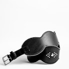 Dixie Belt - Women’s black belt in grained leather.