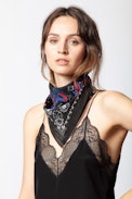 Bandy Paisley Scarf - Women’s small printed scarf.