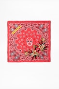 Bandy Paisley Scarf - Women’s small printed scarf.