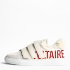 Sneakers ZV1747 Shearling - Baskets à scratch femme en cuir.