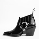 Bottines N'Dricks Glossy - Bottines noires femme à talons.
