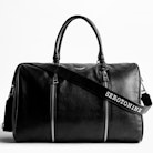 Sac Sunny Xl Sérotonine - Sac week-end en cuir grainé noir.