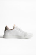 Sneakers ZV1747 Back Wild - Baskets blanches femme en cuir.