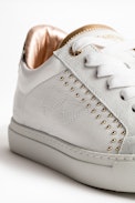 Sneakers ZV1747 Back Wild - Baskets blanches femme en cuir.