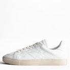 Sneakers ZV1747 Low Used Men - Baskets homme blanches en cuir.