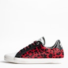Zadig Leo Flower Sneakers - Women’s leopard print leather sneakers.