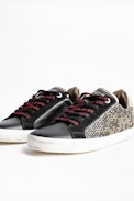 Ao Studs Zadig Sneakers - Women’s black low-top sneakers.