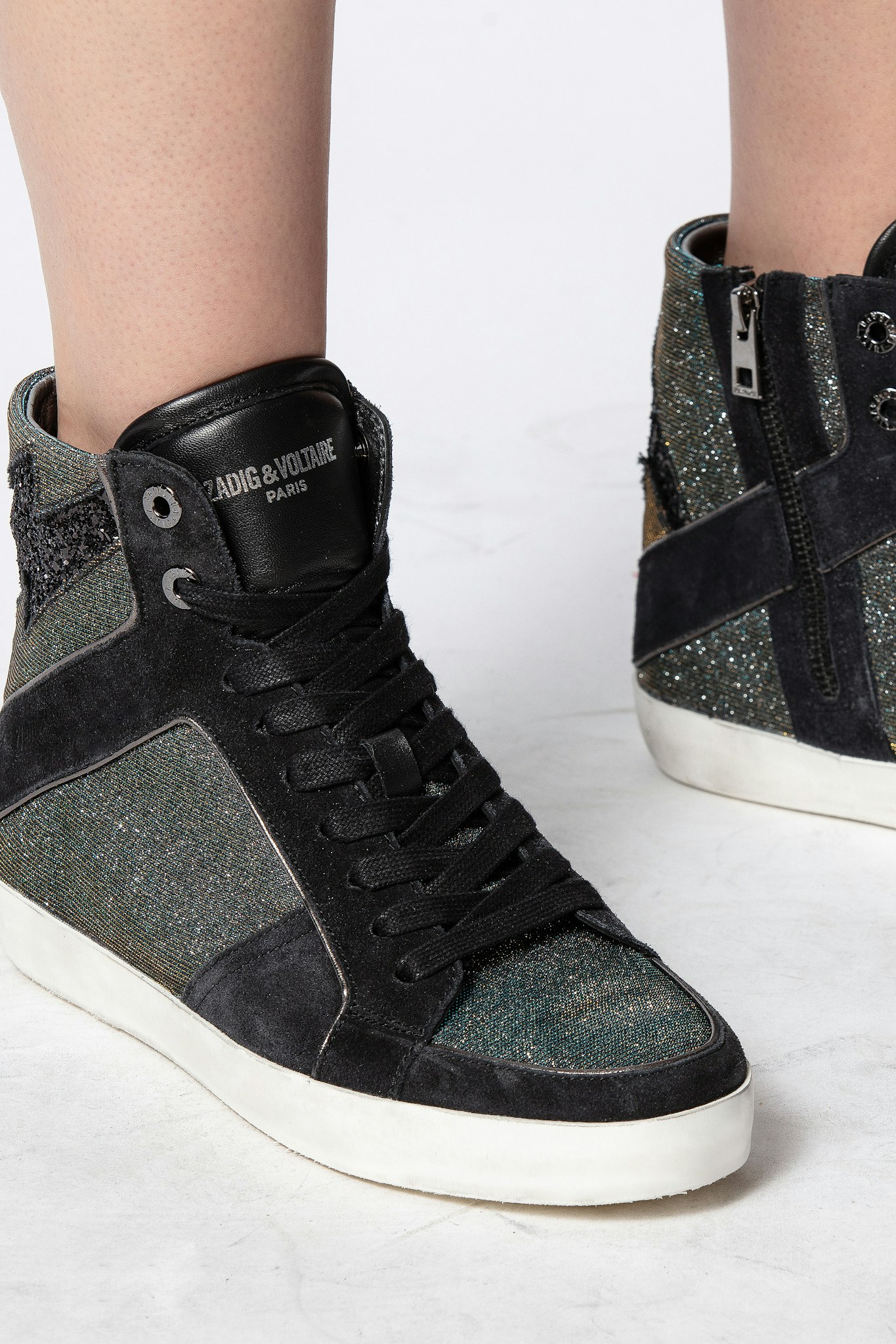 high flash sneakers zadig