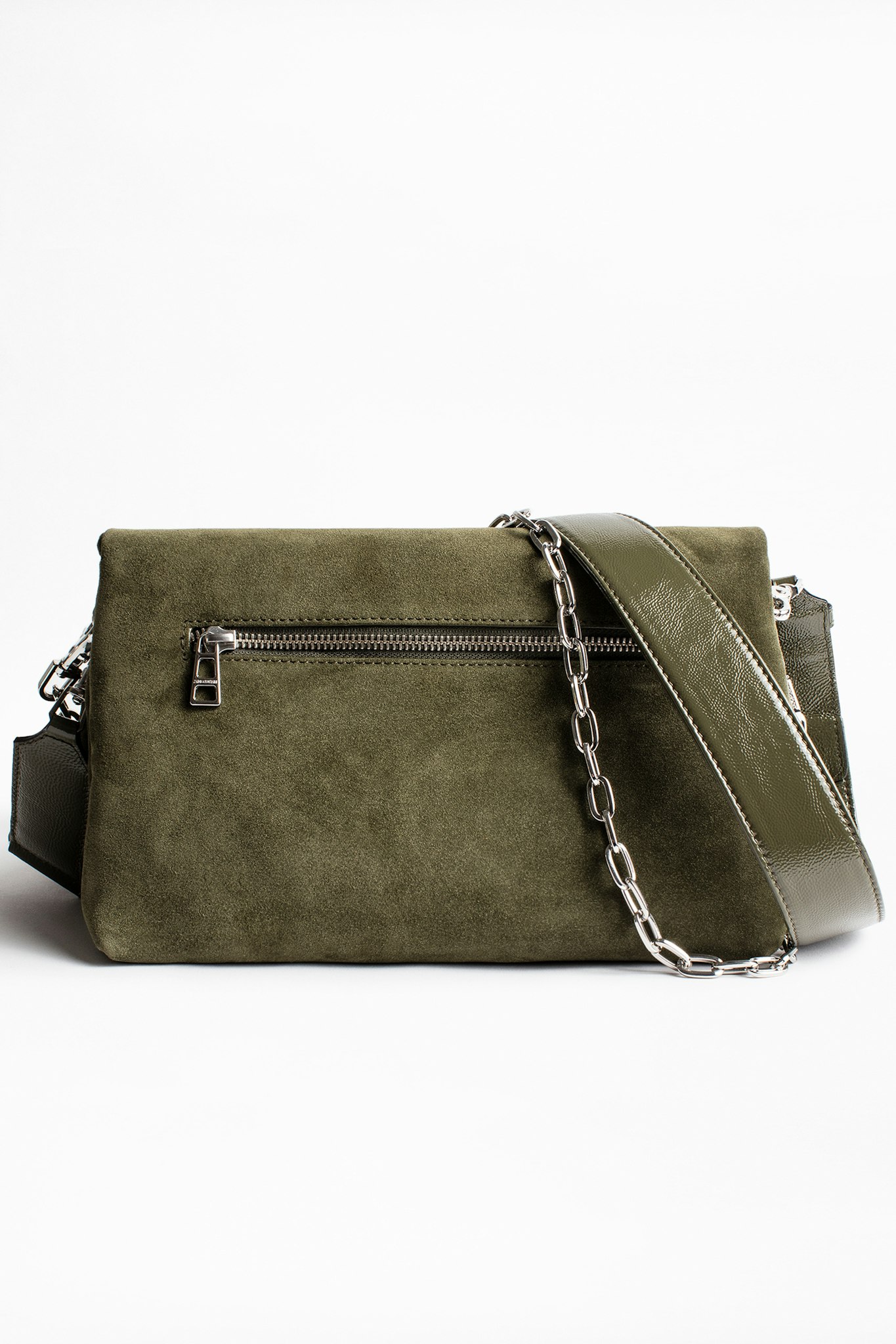 Rocky Suede Patent Bag - bag women | Zadig&Voltaire