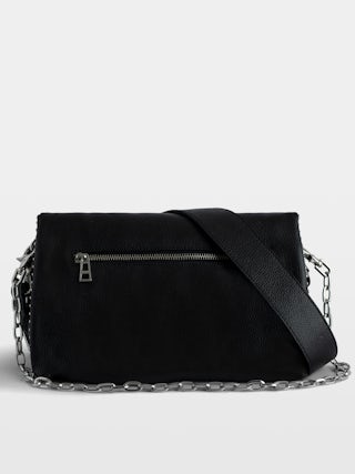 Rocky Studs Bag - Iconic Rocky bag in grained leather adorned with silver studs.