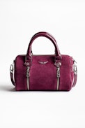 Sac Xs Sunny Suede Patent - Petit sac femme en cuir suédé.