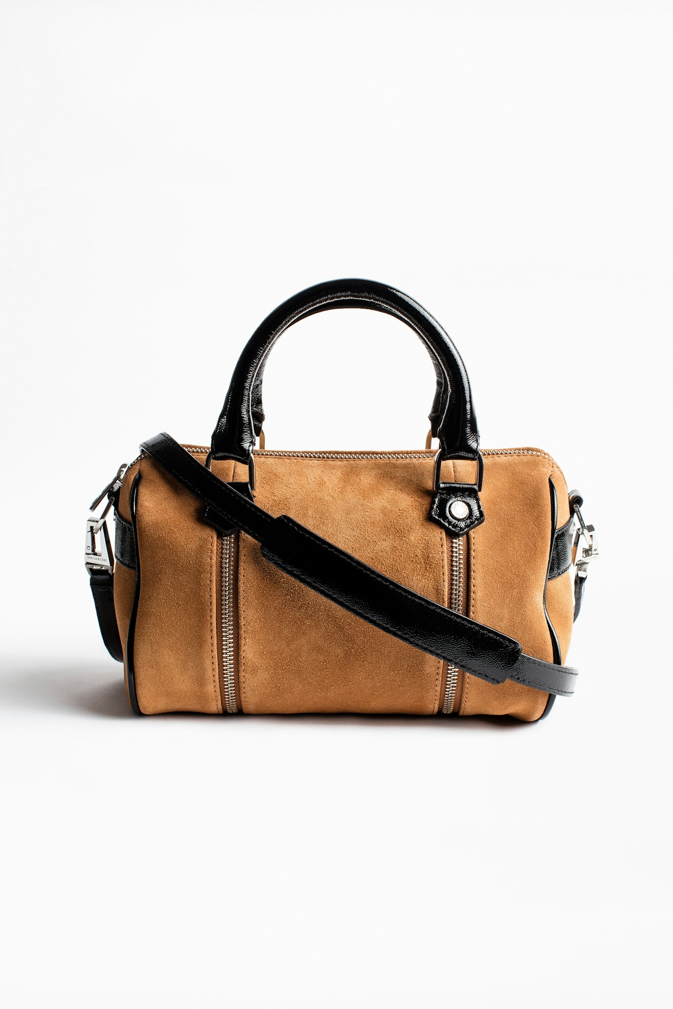 Xs Sunny Suede Patent Bag - bag women | Zadig&Voltaire