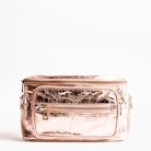 Sac Banane Crush - Sac banane femme en cuir métallisé.