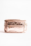 Sac Banane Crush - Sac banane femme en cuir métallisé.