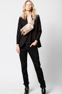 Sac Banane Crush - Sac banane femme en cuir métallisé.