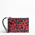 ZV Pass Leo Card Case - Women's leopard print leather card case.