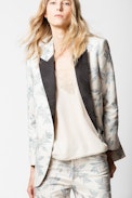 Vow Jac Paradise jacket - Women’s printed tailored jacket.