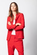 Volly Satin Jacket - Women's satin jacket.