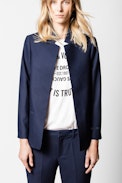Veste Volly Strass - Veste blazer femme.