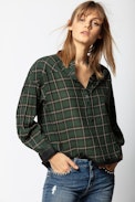 Title Carreaux Tunic - Women’s printed tunic.