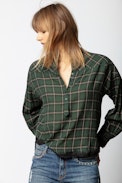 Title Carreaux Tunic - Women’s printed tunic.