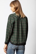 Title Carreaux Tunic - Women’s printed tunic.